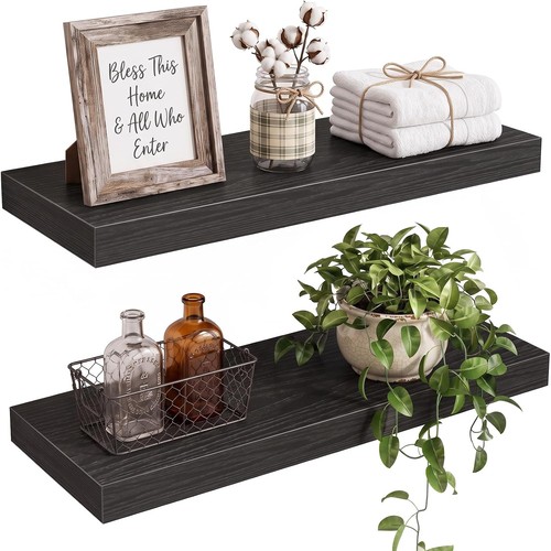 Floating wall shelves set - floating, of