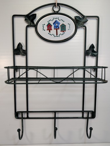 Cottagecore wall shelf - wall, black