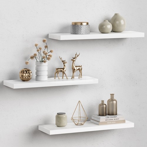 White floating shelves for - floating,