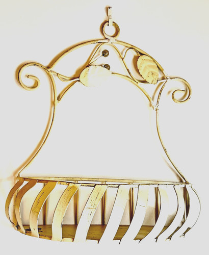 Metal shelf decor shabby - metal,