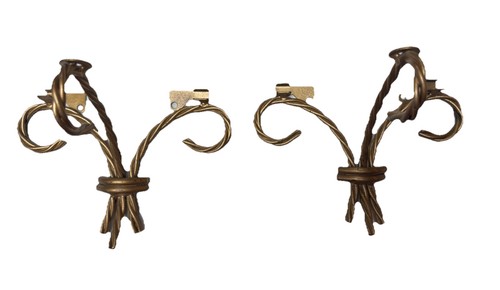 Vintage twisted metal wall - vintage,