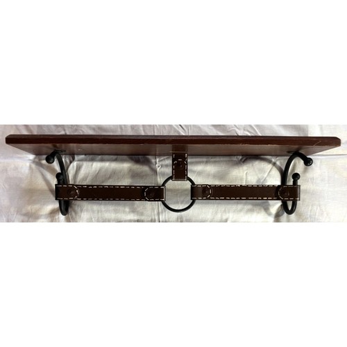 Rustic cowboy belt wall - belt, shelf