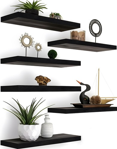 Pcs black wood floating - pcs,