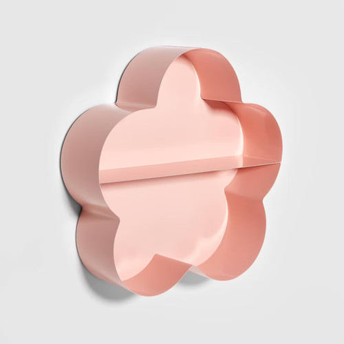 Metal flower kids - metal, pink