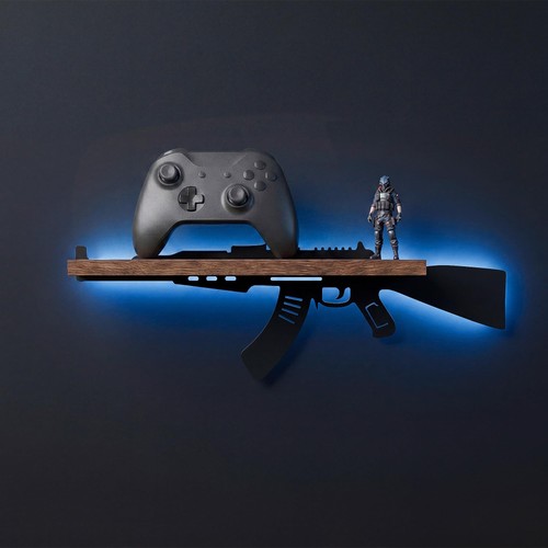 Gun ak47 led - ak47, floating