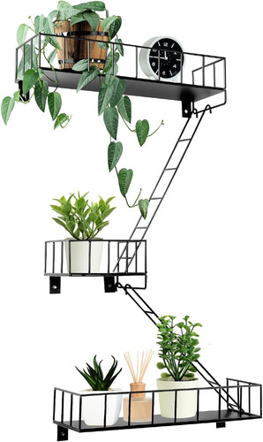 Fire escape wall shelf - fire,